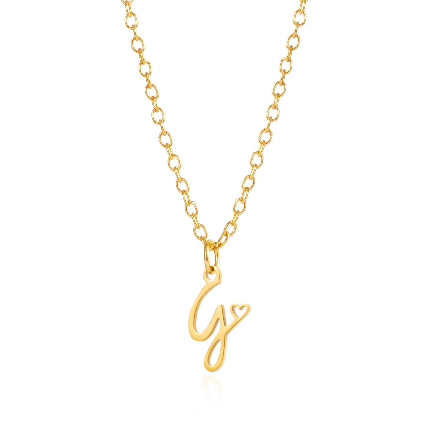 Initial Letter Necklace
