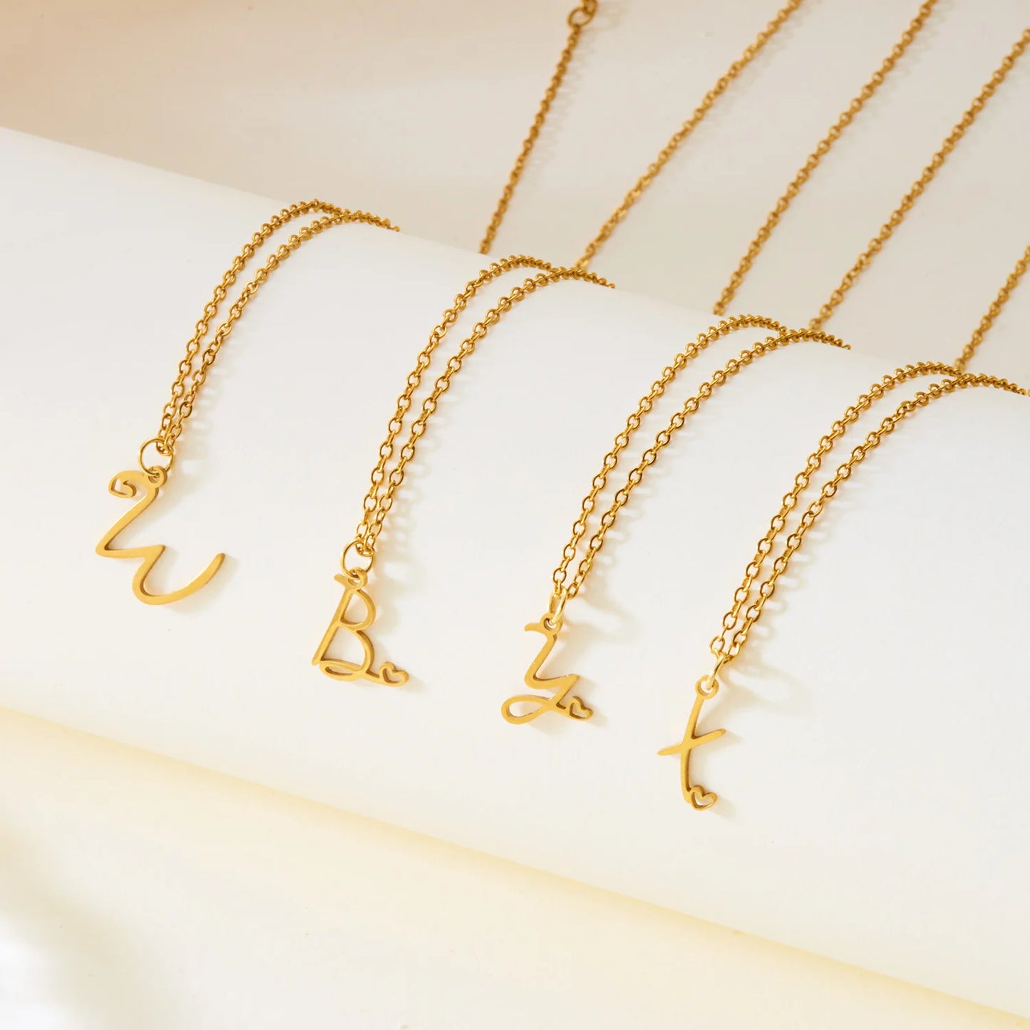 Initial Letter Necklace