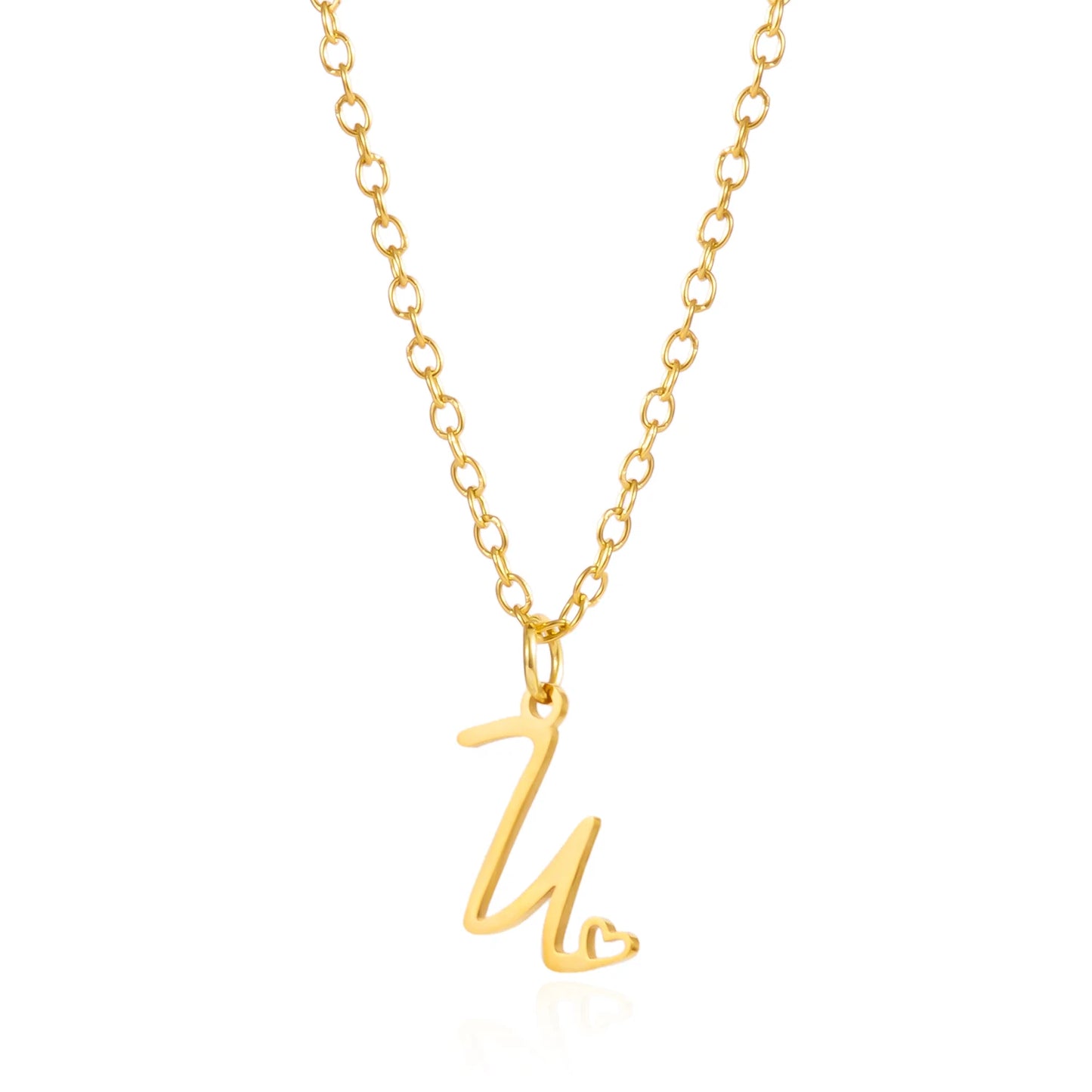 Initial Letter Necklace