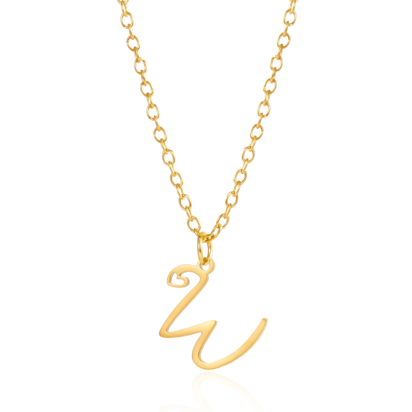 Initial Letter Necklace