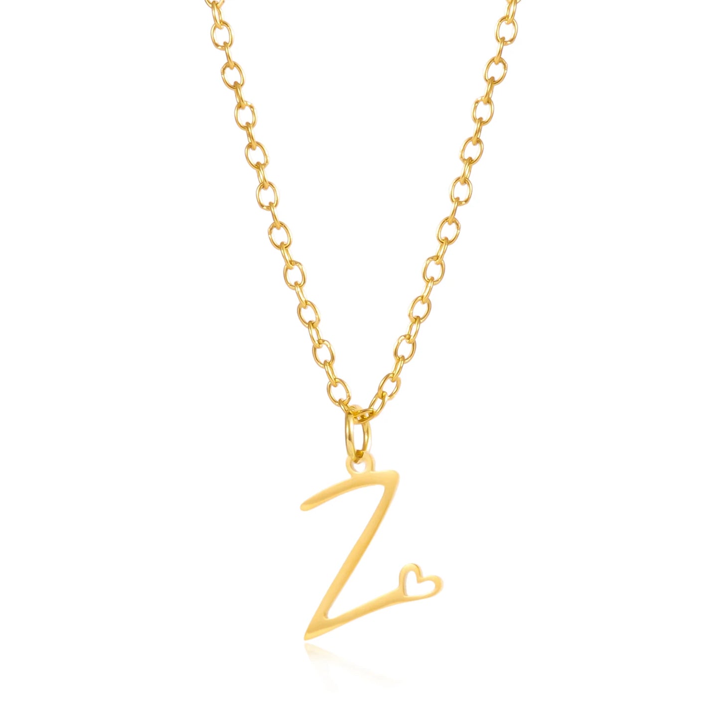 Initial Letter Necklace