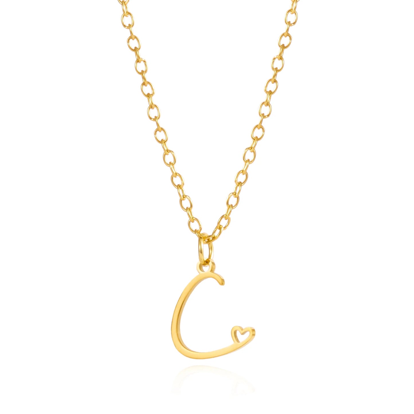 Initial Letter Necklace