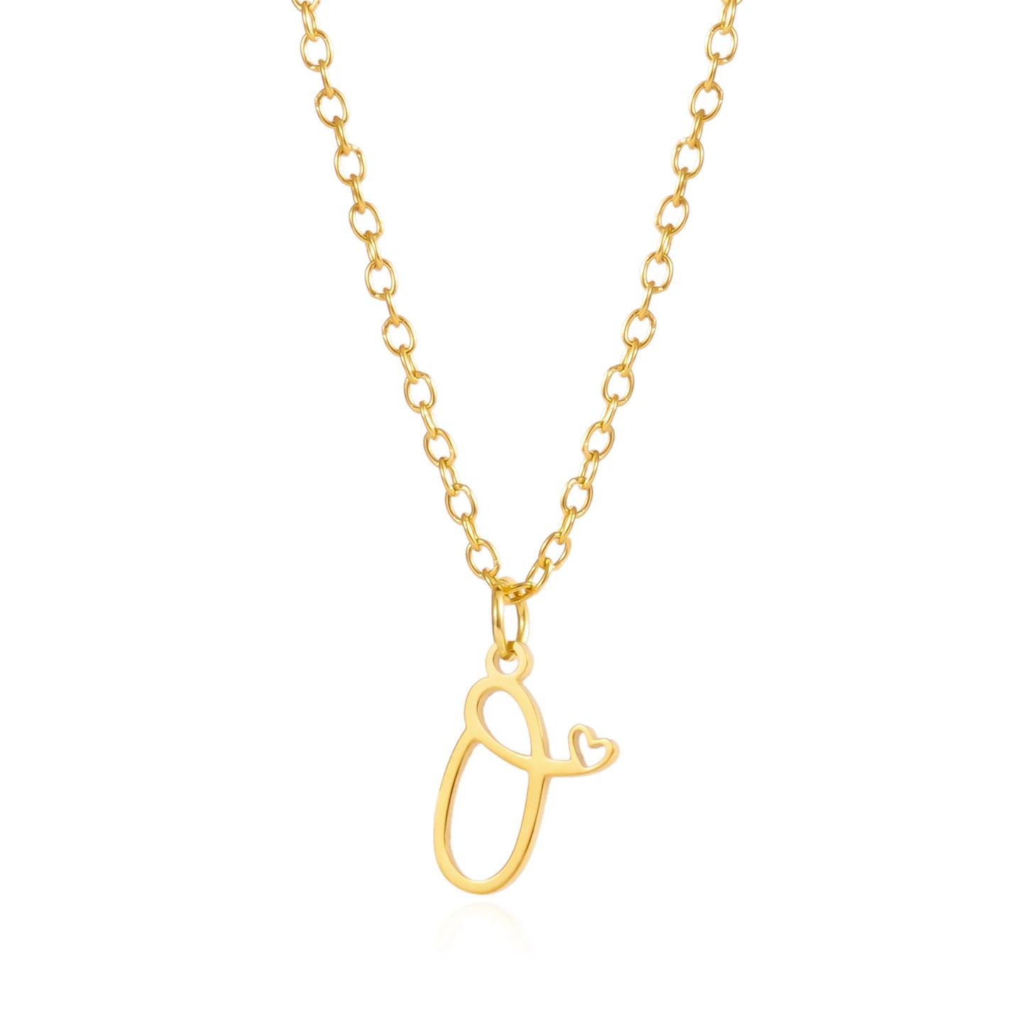 Initial Letter Necklace