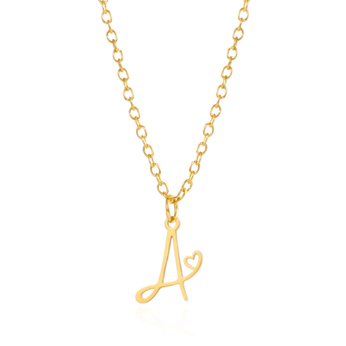 Initial Letter Necklace