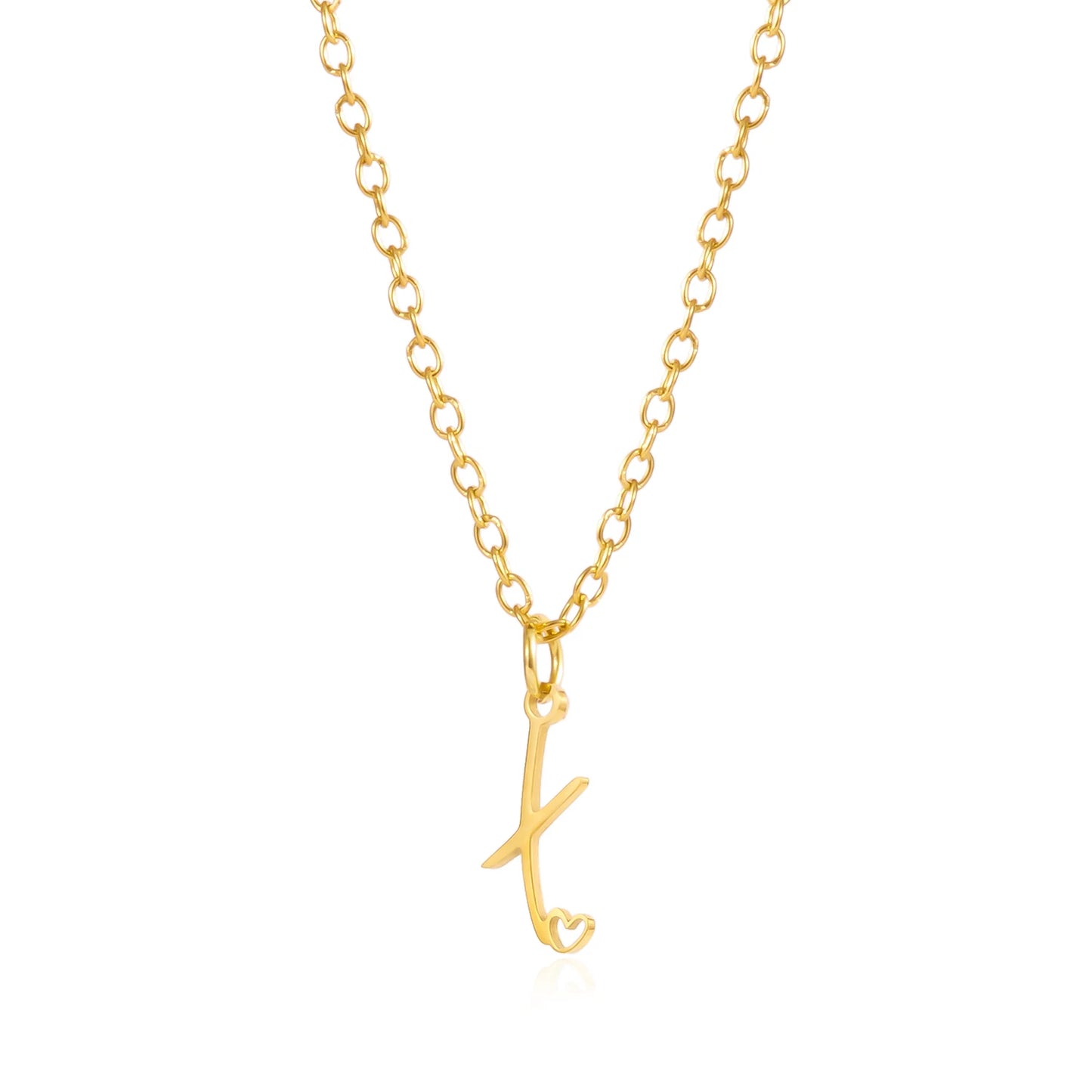 Initial Letter Necklace