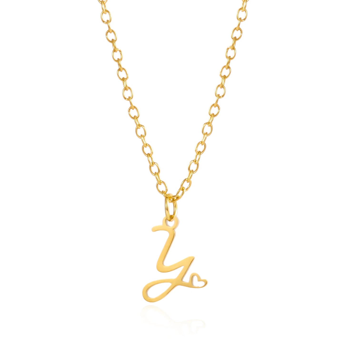 Initial Letter Necklace