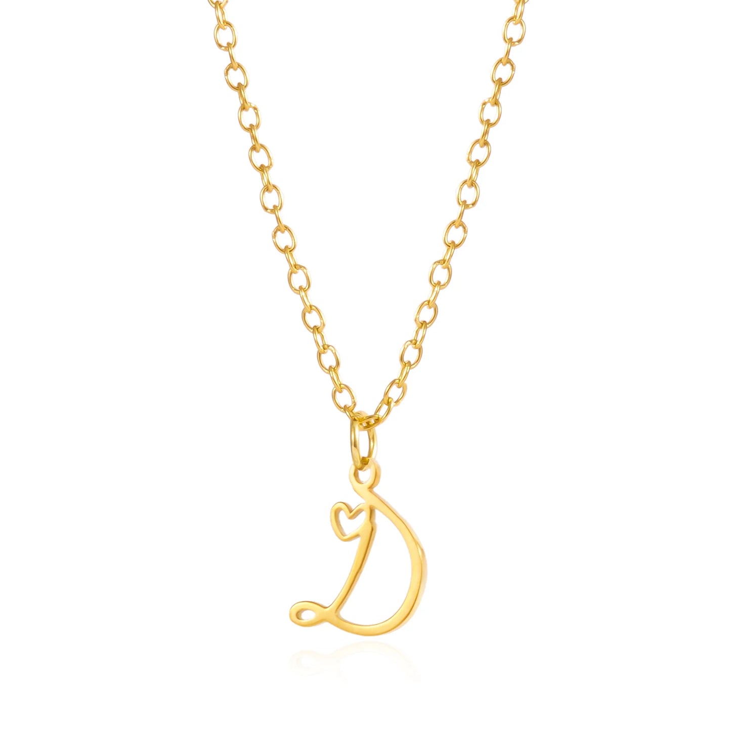 Initial Letter Necklace