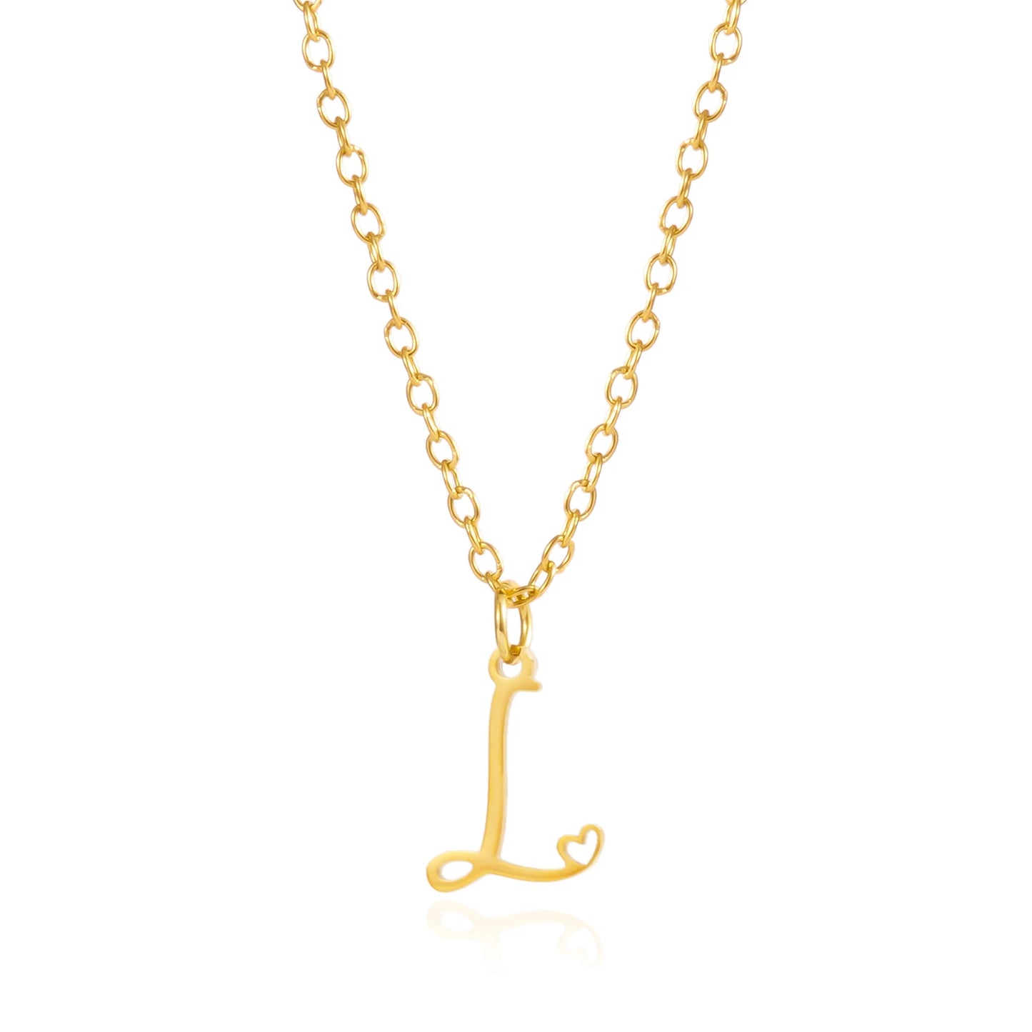 Initial Letter Necklace