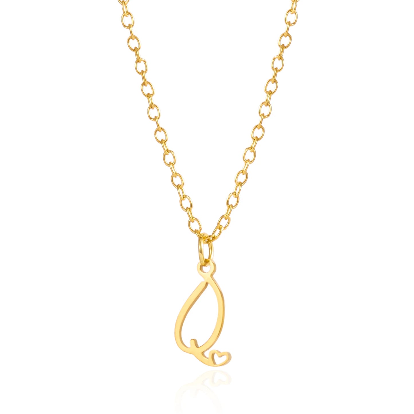 Initial Letter Necklace