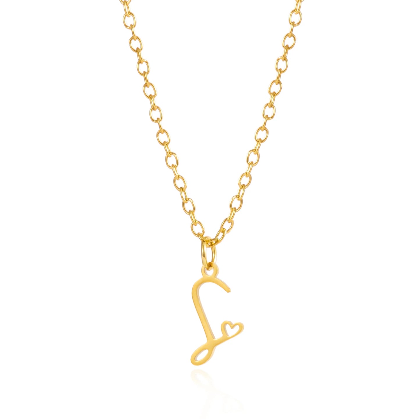 Initial Letter Necklace