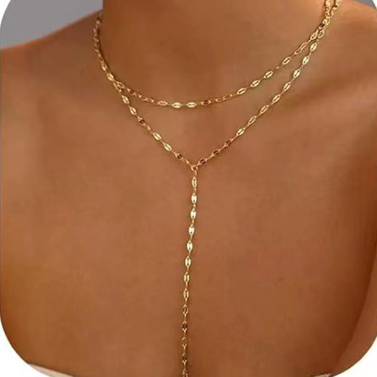 Lasso Long Necklace
