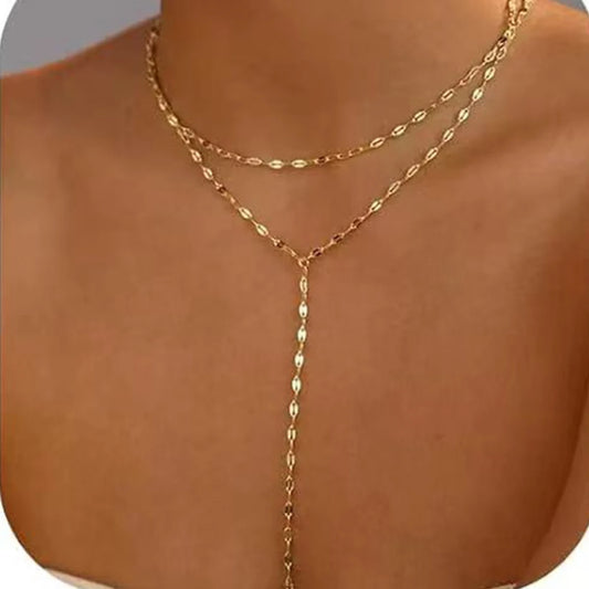 Lasso Long Necklace
