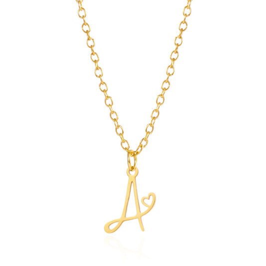 Initial Letter Necklace