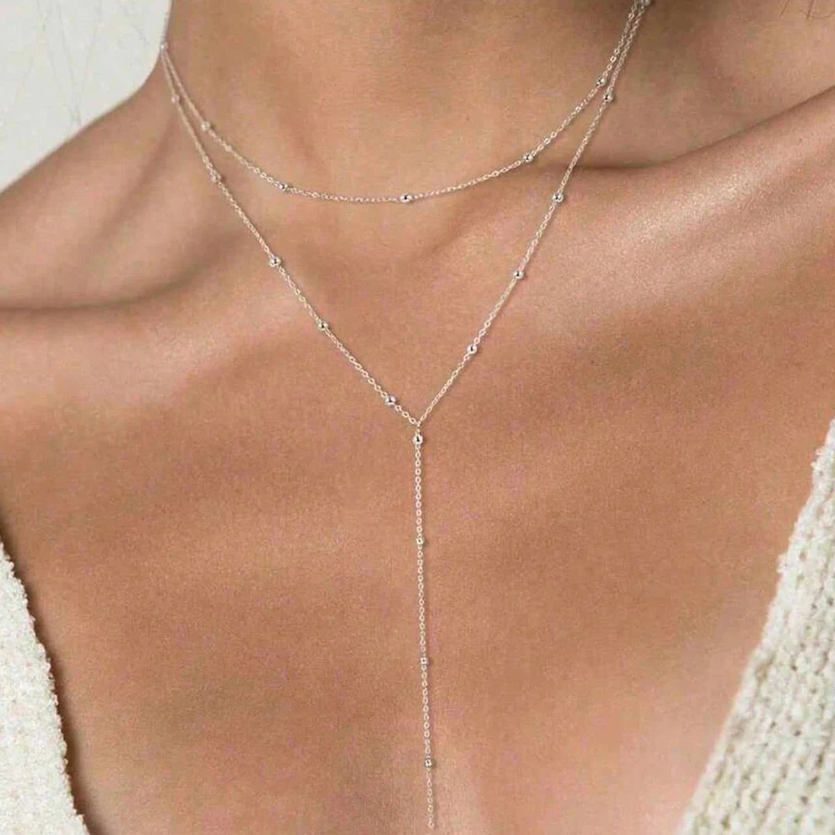 Lasso Long Necklace