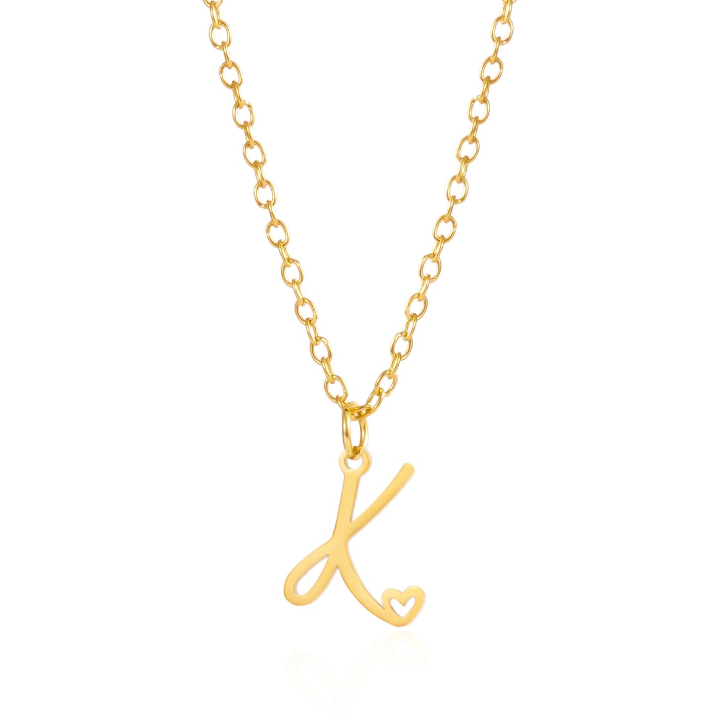 Initial Letter Necklace