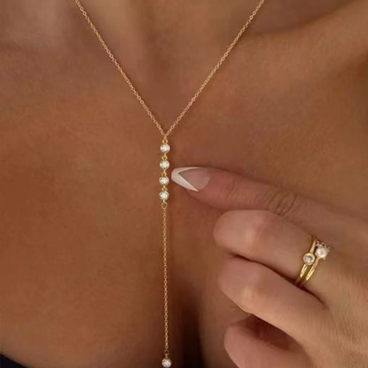 Lasso Long Necklace