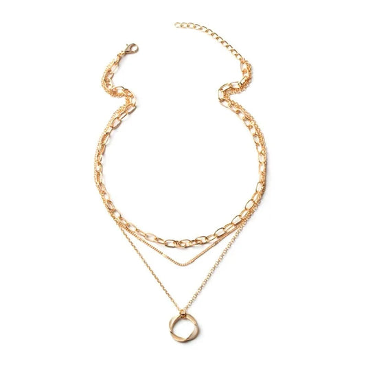 14k Gold Layered Necklace